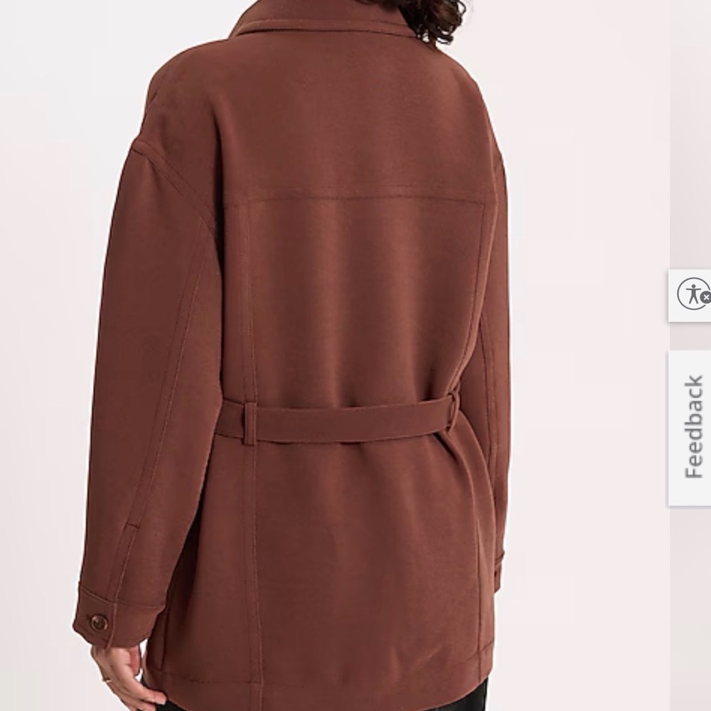 Express Belted Pocket Utility Jacket - Picture 5 of 12